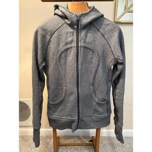 lululemon scuba hoodie full zip 6 Gray